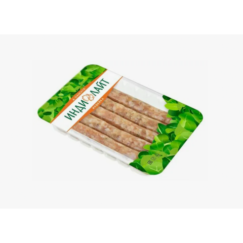 Колбаски из индейки ИНДИЛАЙТ Барбекю охл 350г