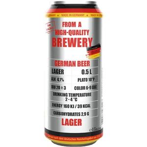 Пиво БЕРЛИНЕР Киндл Юбилеумс Пилснер свет 5,1% 0,5л ж/б