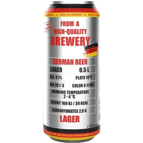 Пиво БЕРЛИНЕР Киндл Юбилеумс Пилснер свет 5,1% 0,5л ж/б