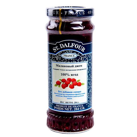 Джем ST.DALFOUR малиновый 284г ст/б