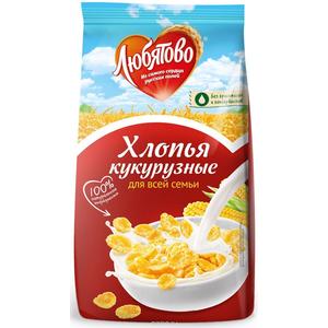 Хлопья ПОЗДНИЙ ЗАВТРАК Кукурузные 600г