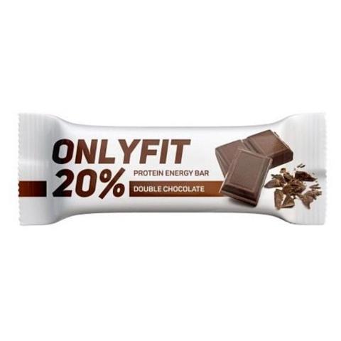 Батончик ONLYFIT 20% шоколад и арахис 50г
