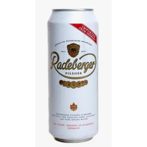 Пиво РАДЕБЕРГЕР Пилснер свет фильтр 4,8% 0,5л ст/б