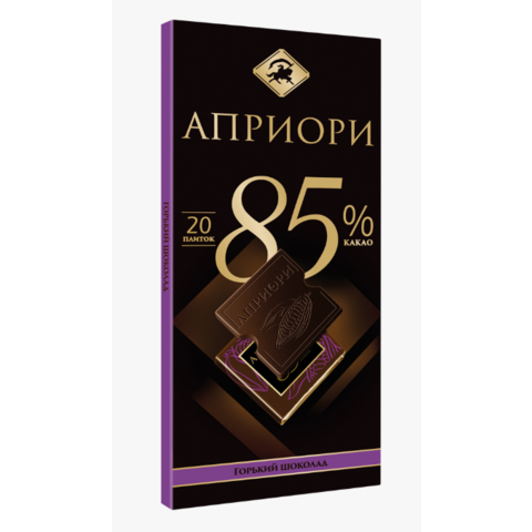 Шоколад АПРИОРИ 100г Горький 85%