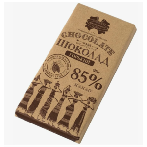 Шоколад КОММУНАРКА горький 85г крафт