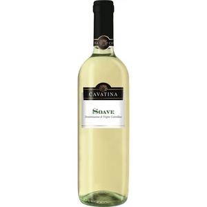 Вино КАВАТИНА Соаве белое сух 11,5% 0,75л Италия