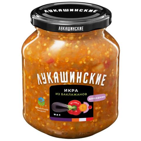 Икра ЛУКАШИНСКИЕ баклажановая 340г ст/б