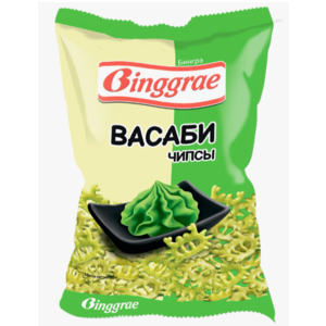 Чипсы нори БИНГРЭ 40г васаби 