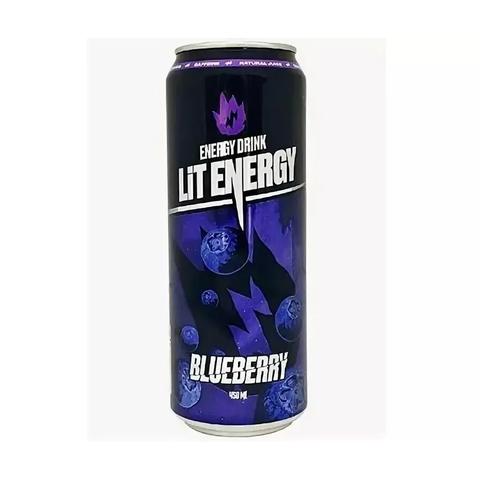 Напиток энергетический LIT ENERGY 0,45 ж/б Черника