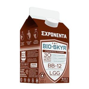 Напиток кислом EXPONENTA BIO-SKYR 500г страчателла пломбир