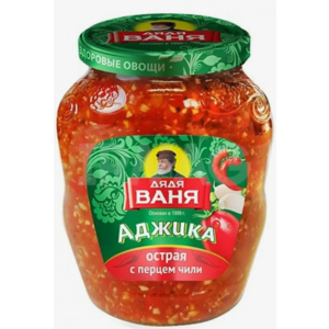 Аджика острая с перцем чили ДЯДЯ ВАНЯ 370г