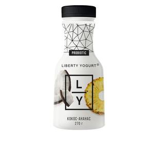 Йогурт пит ЛИБЕРТИ 2% 270г Кококс-Ананас