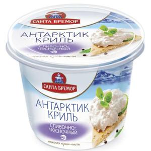 Паста из морепродуктов САНТА БРЕМОР 150г Антарктик-Криль сливоч чесноч