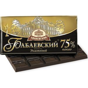 Шоколад БАБАЕВСКИЙ 90г элитный 75%