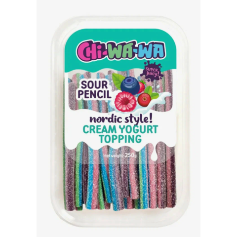 Мармелад жев Chi-Wa-Wa кислый карандаши 250г