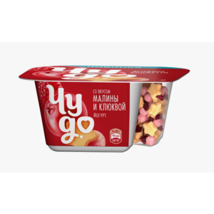 Йогурт Чудо Ягодное конфетти Печенье-шарики-злаки 4% 105г