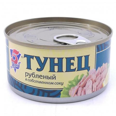 Конс Тунец 5 МОРЕЙ рубл в с/с 185г ж/б