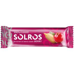 Батончик SOLROS из микса семян Тропический 30г