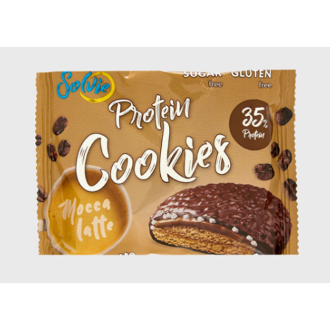 Печенье SOLVIE Протеиновое 35% 60г Мокко-Латте
