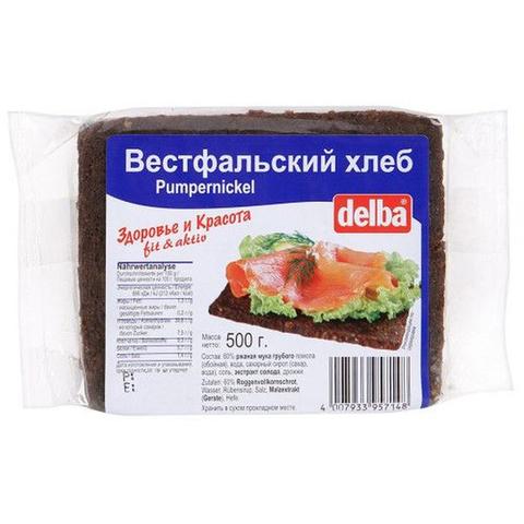 Хлеб ДЭЛБА Вестфальский 500г 