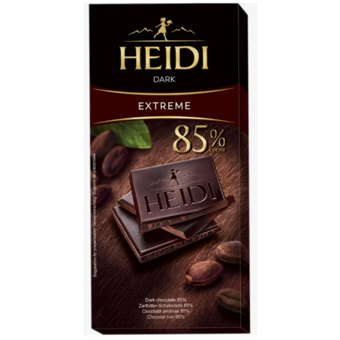 Шоколад HEIDI DARK COFFEE ESPRESSO темный с кофе 80г