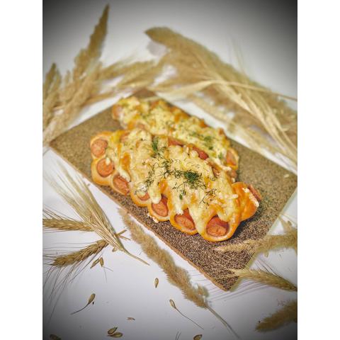 Сосиска Богатырская 1шт/130гр