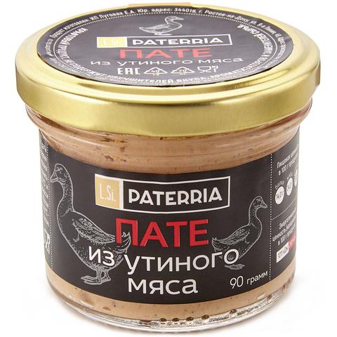 Пате ПАТЕРРИЯ из утиного мяса 90г