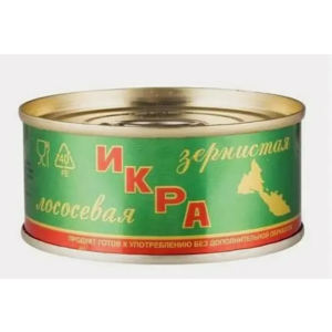 Икра лососевая РЫБНЫЙ МИР 95г ж/б 