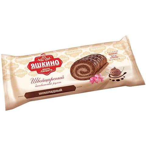 Рулет ЯШКИНО 200г Шоколадный