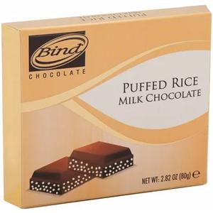 Шоколад BIND 80г молочный хрустящий