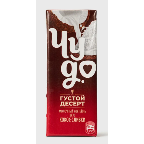 Коктейль ЧУДО 0,2л Кокос сливки