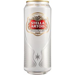 Пиво СТЕЛЛА АРТУА светлое 0,45л ж/б 5%