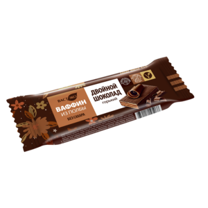 Ваффин ВАСТЭКО полба-двойной шоколад 26г