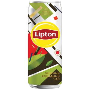 Чай ЛИПТОН зеленый 0,25л ж/б