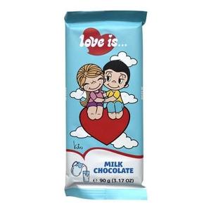 Шоколад LOVE IS 85г молочный 