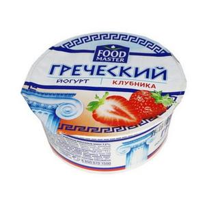 Йогурт ЛАКТИКА Греческий 1,7% 130г клубника