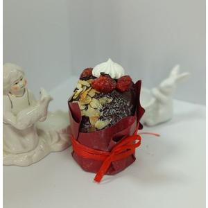 Кулич мини Пасхальный шоколадный 1шт