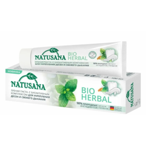 Паста зуб NATUSANA Bio Herbal 100мл