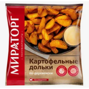 Картофельные дольки МИРАТОРГ по-деревенски 400г