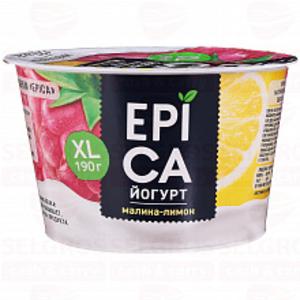 Йогурт ЭПИКА 4,8% Малина-Лимон 130г