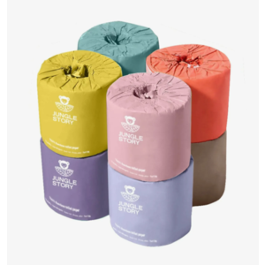 Бумага туал ДЖАНГЛ СТОРИ бамбук 1шт