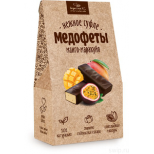Медофеты БИОЛОДЖИК Суфле с манго и маракуйя 150г