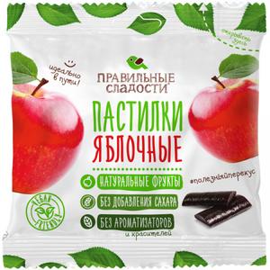 Пастилки ПРАВИЛЬНЫЕ СЛАДОСТИ яблоко минералы 70г