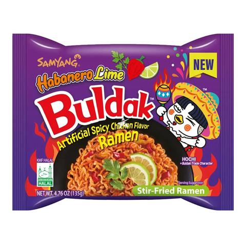Лапша SAMYANG 135г Курица со вкусом лайма и соусом хабанеро б/п 