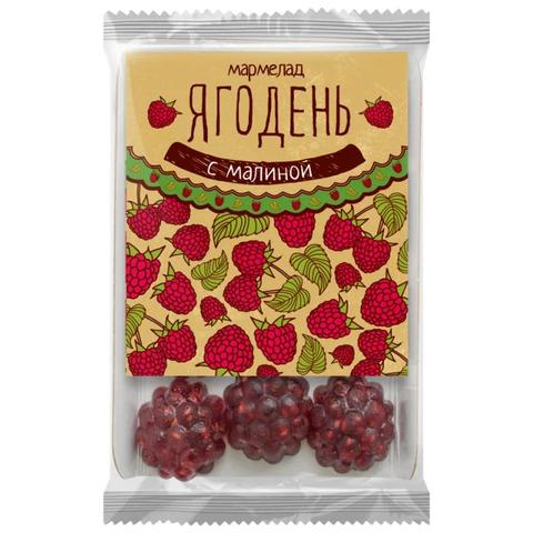 Мармелад СИБИРСКИЙ КЕДР Ягодень Малина 165г