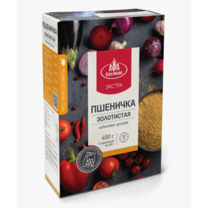 Крупа АГРО-АЛЬЯНС пшеничка золотистая 5*80г 400г