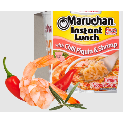 Лапша MARUCHAN 64г чили-креветки б/п