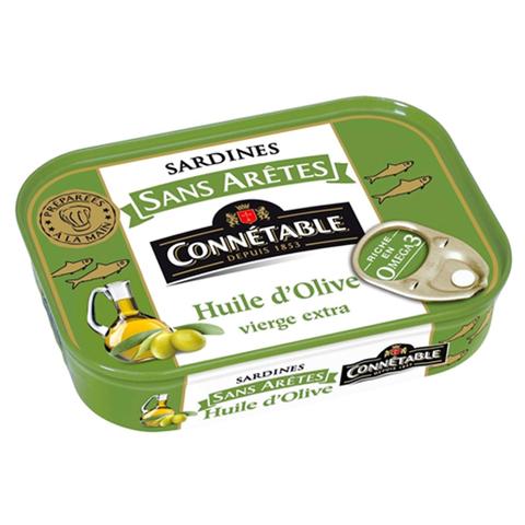 Конс Сардина CONNETABLE оливковое масло 140г ключ