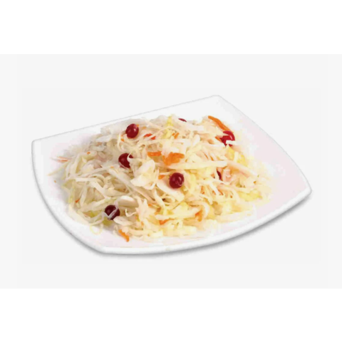 КАПУСТА КВАШЕНАЯ С КЛЮКВОЙ 400гр