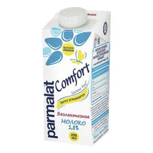 Молоко PARMALAT Безлактозное 1,8% 0,2л